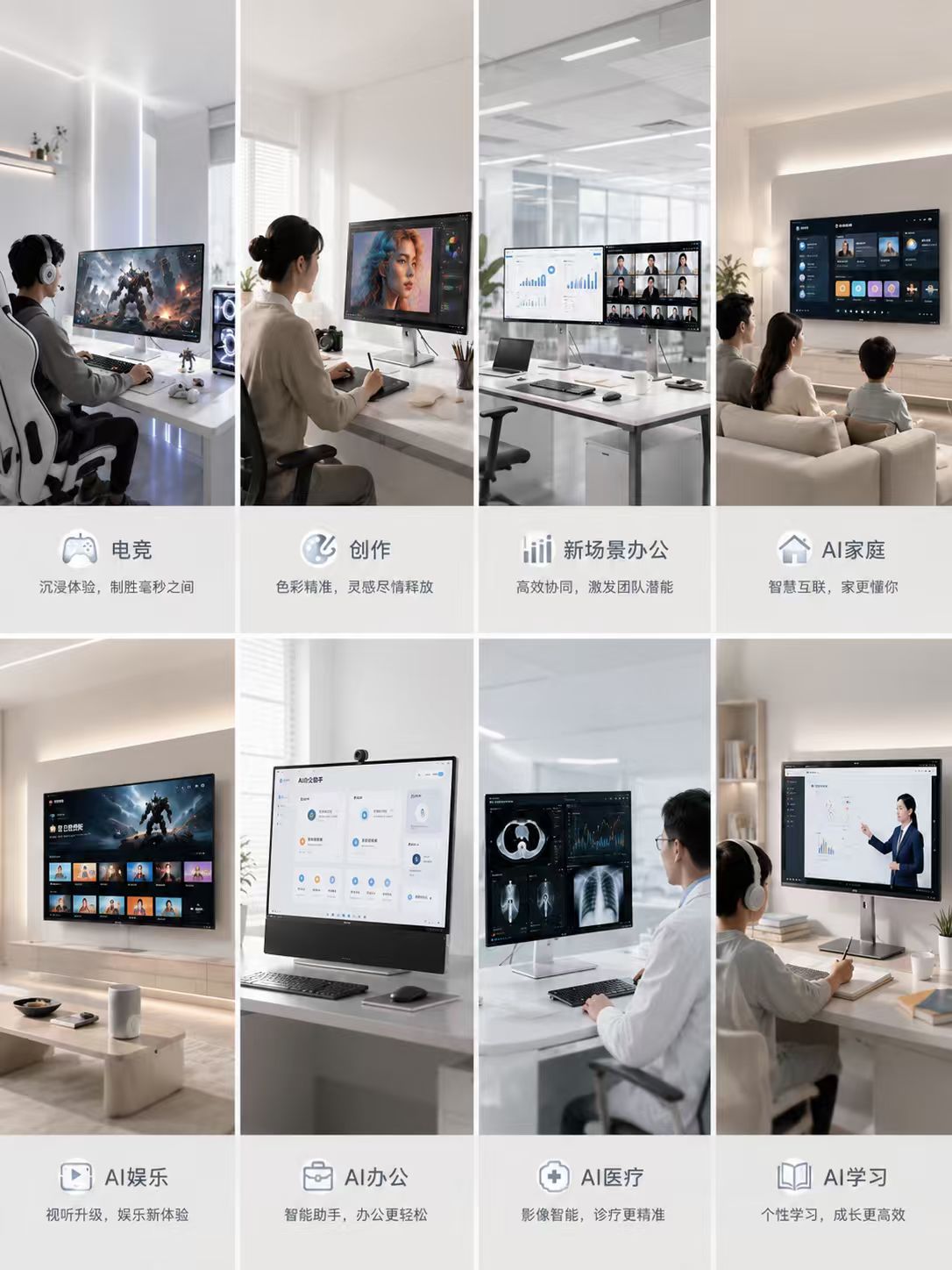 使命场景：面向用户、一线品牌与海外LOCAL客户的显示解决方案