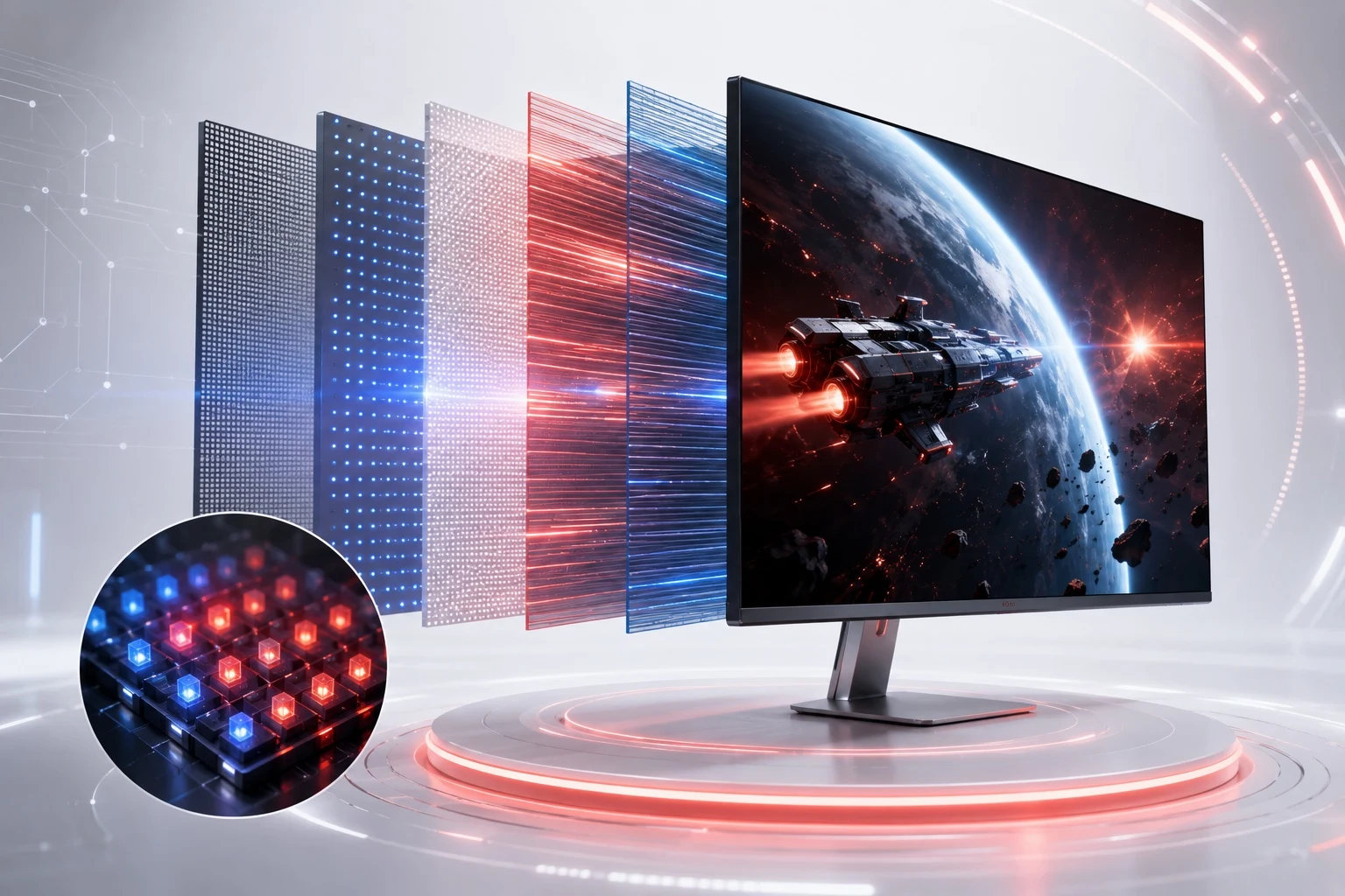 MiniLED三代产品路线