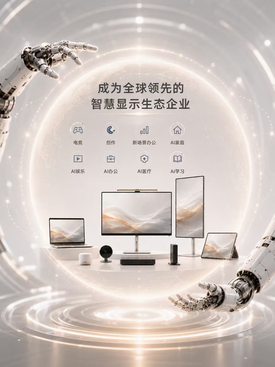 愿景场景：全球智慧显示生态能力